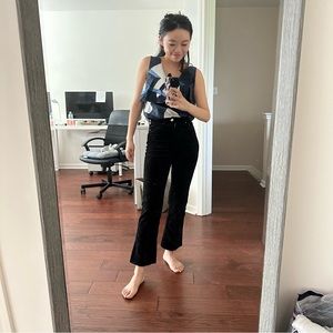 & other stories corduroy mini flare pants in size 2 (orig $79)